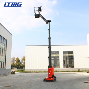 LTMG Alta Qualidade Manga Tipo Aérea Plataforma De Trabalho 9m 11m Tamanho Compacto Auto-prepelled Elevador Do Mastro Vertical com JIB - Product Image 3