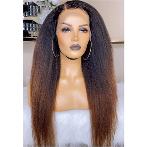 Colodo — perruque brésilienne naturelle avec frange pour femmes, cheveux lisses, Super Double traction, Grade 10A - Product Image 2