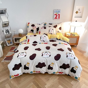 Juego de cama de dibujos animados para niños, edredón suave y cómodo, ropa de cama personalizada, precio barato - Product Image 2