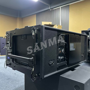 Haut-parleur de sonorisation actif à double 12 pouces, à deux voies, à aimant néodyme, grand format, pour utilisation sur scène extérieure et entraînement de fanfare - Product Image 3