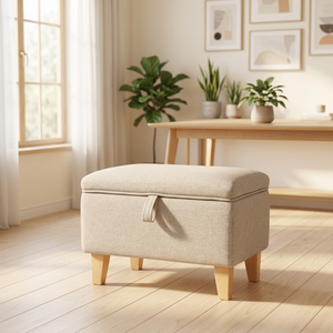 <span class=keywords><strong>Banc</strong></span> ottoman moderne capitonné Ainsley avec couvercle à charnières <span class=keywords><strong>pour</strong></span> salon et <span class=keywords><strong>salle</strong></span> <span class=keywords><strong>de</strong></span> <span class=keywords><strong>bain</strong></span> - Product Image 3