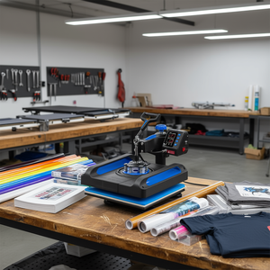 Máquina de Prensa de Calor Vevor de 15 x 15 Pulgadas, Impresora Digital de Sublimación para Camisetas, Transferencia de Vinilo, Plana, Manual, Abatible - Product Image 2