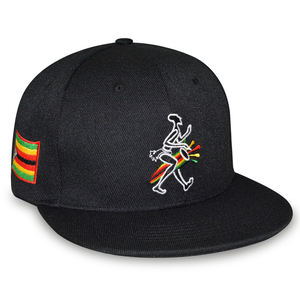 Gorras de Béisbol Personalizadas al por Mayor, de 6 Paneles, de Algodón, con Bordado Común, Visera Plana, Cierre a Presión, Estilo Urbano Masculino, Hip-Hop - Product Image 6