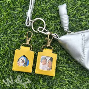 Mini álbum de fotos llavero múltiple foto conmemorativa llavero para mamá papá recuerdo regalo cuero marco de fotos ANIVERSARIO DE San Valentín - Product Image 6