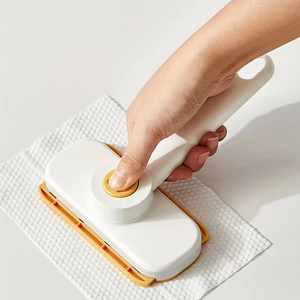 Wholesale Hot Sale 1pc Portable Rotatable Multifunctional <b>Wall</b> Mount Cleaning Brush for Home Living Room Bathroom Rectangle <b>Mop</b> - Product Image 1