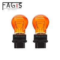 Lampe de clignotant de voiture d'usine 3157 12v 21/5w ampoule automatique ambre