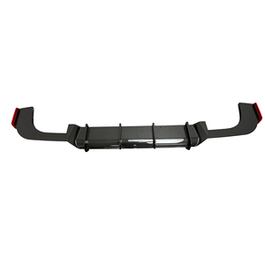 Pièces de carrosserie arrière et diffuseur en fibre de carbone sèche brillante tissée sergé style R B900 pour Mercedes Classe G W464 G63 G500 - Product Image 1