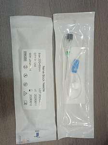 Jarum <span class=keywords><strong>Ultrasound</strong></span> Echogenic 22G untuk Penggunaan Medis, Jarum Blok Saraf dengan Tabung Infus - Product Image 4