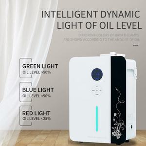 Smart WiFi App-Controlled 800ML Metal Essential <b>Oil</b> <b>Diffuser</b> Large Area Aroma <b>Diffuser</b> Hotels HVAC System Waterless Aromatherapy - Product Image 5