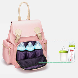 Mochilas de Fraldas Leves e Portáteis para Mães, Bolsas de Designer de Marcas Famosas, Mochila Personalizada para Mulheres - Product Image 4
