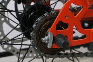 Vélo de montagne pour adultes à cadre en fer, 26 pouces, simple vitesse, double couleur, fourche avant à <span class=keywords><strong>amortisseur</strong></span> non verrouillable, <span class=keywords><strong>pas</strong></span> <span class=keywords><strong>cher</strong></span> - Product Image 6