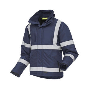 Veste de sécurité réfléchissante de travail d'hiver à LED imperméable de classe 1 à haute visibilité, vente en gros, avec logo personnalisé - Product Image 1