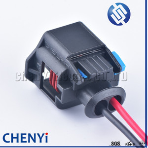 ขั้วต่อหัวฉีดน้ำมันเชื้อเพลิงกันน้ำสำหรับยานยนต์เพศหญิง2ขาปลั๊กเซ็นเซอร์ชุดสายไฟหางเปีย15397337 - Product Image 2