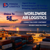 DDP Express Agent Versand- und Transportdienstleistungen nach Schweden, Luleå Flughafen, Lagerung, sichere Lieferung, pünktliche Ankunft