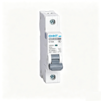 Disjoncteur miniature CHINT NB5-63H C10A 1P 2P Courbe C 10kA IP20 AC220V AC230V Rail DIN avec certification CE CB Stock usine