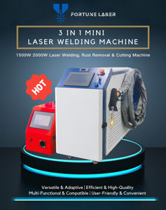 Mini Saldatrice <span class=keywords><strong>Laser</strong></span> 4 in 1 1500W 2000W, Macchina Portatile per Saldatura <span class=keywords><strong>Laser</strong></span>, Rimozione Ruggine e Taglio - Product Image 5