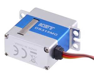 KST DS315MG V8.0 고토크 고압 풀 메탈 코어리스 DC 서보 원격 조종 차량 고정익 450 스와시플레이트용 - Product Image 4