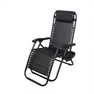 Chaise longue portable 6,4 kg pour voyage, loisirs, zéro gravité, pliable, camping, jardin, plage - Product Image 1