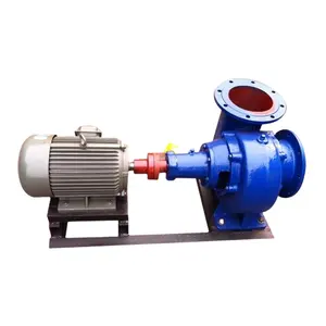 Direct coupling/mixed-flow centrifugal water pump with electric motor