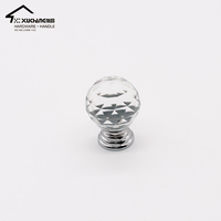 Classique diamant cristal verre tiroir poignées et boutons nouveau modèle or poignées pour cuisine chambre hôtel armoires