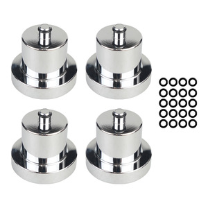 Adaptador de Posicionamiento Xuzhong, 4 Piezas, Aluminio Plateado, Herramienta de Elevación para Coche, Compatible con Rivian R1S R1T 2022 2023 2024 - Product Image 4