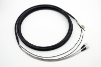 Kabel Optik OEM Outdoor CPRI Ftta Jumper Gyfjh Single Mode LSZH 1m LC ke FC Jumper untuk Perakitan Jaringan Ftth4g