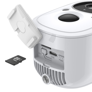 <span class=keywords><strong>Alexa</strong></span> Google Home <span class=keywords><strong>Compatible</strong></span> Tuya Smart WiFi Batterie IP CCTV <span class=keywords><strong>Caméra</strong></span> 3MP Sans Fil WiFi <span class=keywords><strong>Caméra</strong></span> de Sécurité avec Batterie Longue Durée - Product Image 2