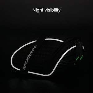 Échantillon gratuit, vente en gros, sac de porte-bagages de vélo multifonctionnel, élégant et tendance, sac de coffre de vélo de route imperméable - Product Image 5