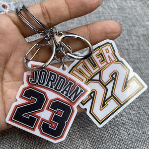 Porte-clés de basket-ball Kobe <span class=keywords><strong>James</strong></span> Curry Harden Wade Iverson, article de collection, souvenir, pendentif - Product Image 2