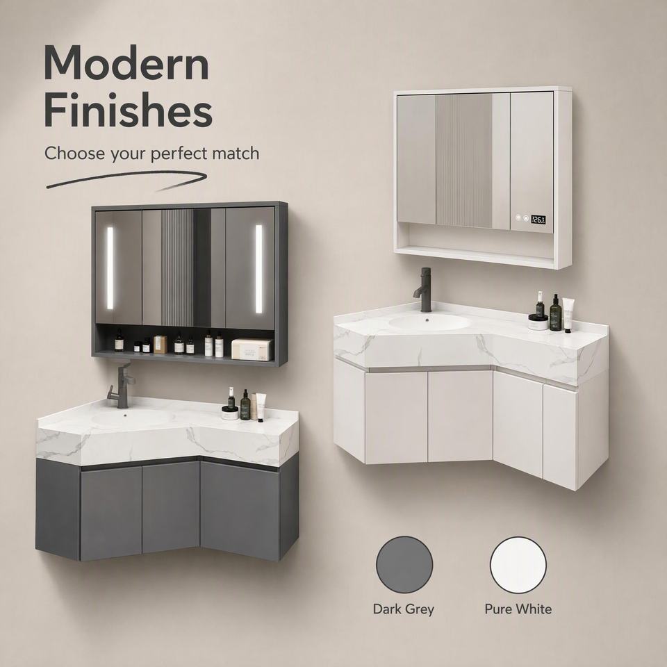 Rectangular Shower Basin Drawing Single Sink Bathroom Vanity Freestanding LED Hot Supplier Low Price ...