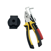 Support magnétique à dégagement rapide en néodyme recouvert de caoutchouc pour ceinture, pince de fixation pour accessoires en fer, clip de ceinture