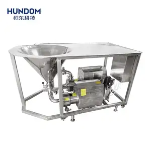 HUNDOM Machine de dosage de dissolution de mélangeur de liquide et de poudre d'acier inoxydable à haute efficacité pour le lait et la poudre