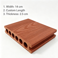 Revêtement de sol composite bois-plastique PE moderne sur mesure, écologique, imperméable, résistant aux UV, antidérapant, pour extérieur, parc, salle de bain, villa
