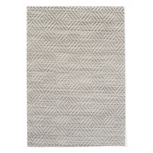 HENDI Silver Geometric Pattern <b>Placemat</b> <b>Set</b> <b>6</b> Pieces 450x300mm Serving Trays - Product Image 1