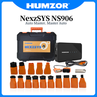 Humzor NS906 Schwerlast-LKW 2-in-1-Diagnosewerkzeug Hochwertiger 12-V-24-V-Diesel-OBD2-Autoscanner 2.4G WiFi 18 Sprachen Kunststoff