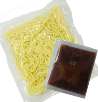 Various Flavor Instant Noodle OEM Fresh Wet Noodle Japanese Style Udon Ramen