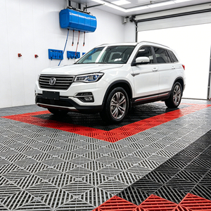 Click Lock Interlocking <b>Plastic</b> Floor Mats Waterproof Durable <b>Plastic</b> Tiles for Auto Details Shop Garage Workshop <b>Flooring</b> - Product Image 6