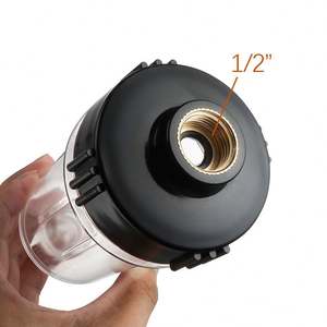 Filtro de Agua para Ducha Doméstica con Carbón Activado, Algodón PP, Cerámica y Material Plástico, Prefiltros para Lavadora - Product Image 6