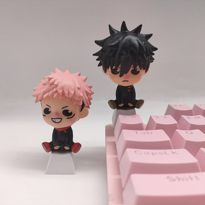 Personnalisez votre keycap artisanal mignon sur le thème de l'anime Jujutsu Kaisen, compatible avec tous les claviers mécaniques - Product Image 1