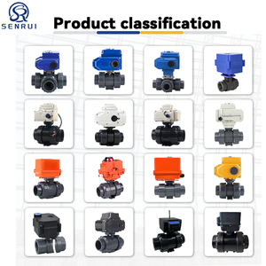 Actionneur électrique en <span class=keywords><strong>PVC</strong></span>, fabricant, vanne à bille motorisée à 3 voies en plastique pour l'eau, vanne à bille en <span class=keywords><strong>PVC</strong></span> à double union - Product Image 3