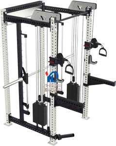 YG Fitness YG-A006 - Rack <span class=keywords><strong>de</strong></span> <span class=keywords><strong>Entrenamiento</strong></span> Comercial Tres en Uno <span class=keywords><strong>de</strong></span> Hierro Resistente para <span class=keywords><strong>Entrenamiento</strong></span> <span class=keywords><strong>de</strong></span> Fuerza y Musculación - Product Image 1