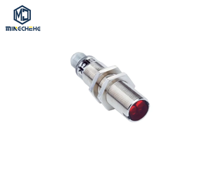 Industrial Photoelectric <b>Sensor</b> GRL18-P2432 Featuring M18 Threaded Barrel for Object Detection - Product Image 1