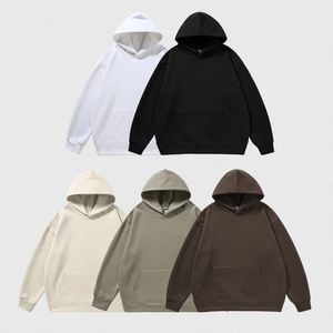 H5404 Hoodies Manufacturer Custom Heavyweight 450 GSM Cotton Blends Fleece Oversized Hoodies Unisex Hoodies - Product Image 2