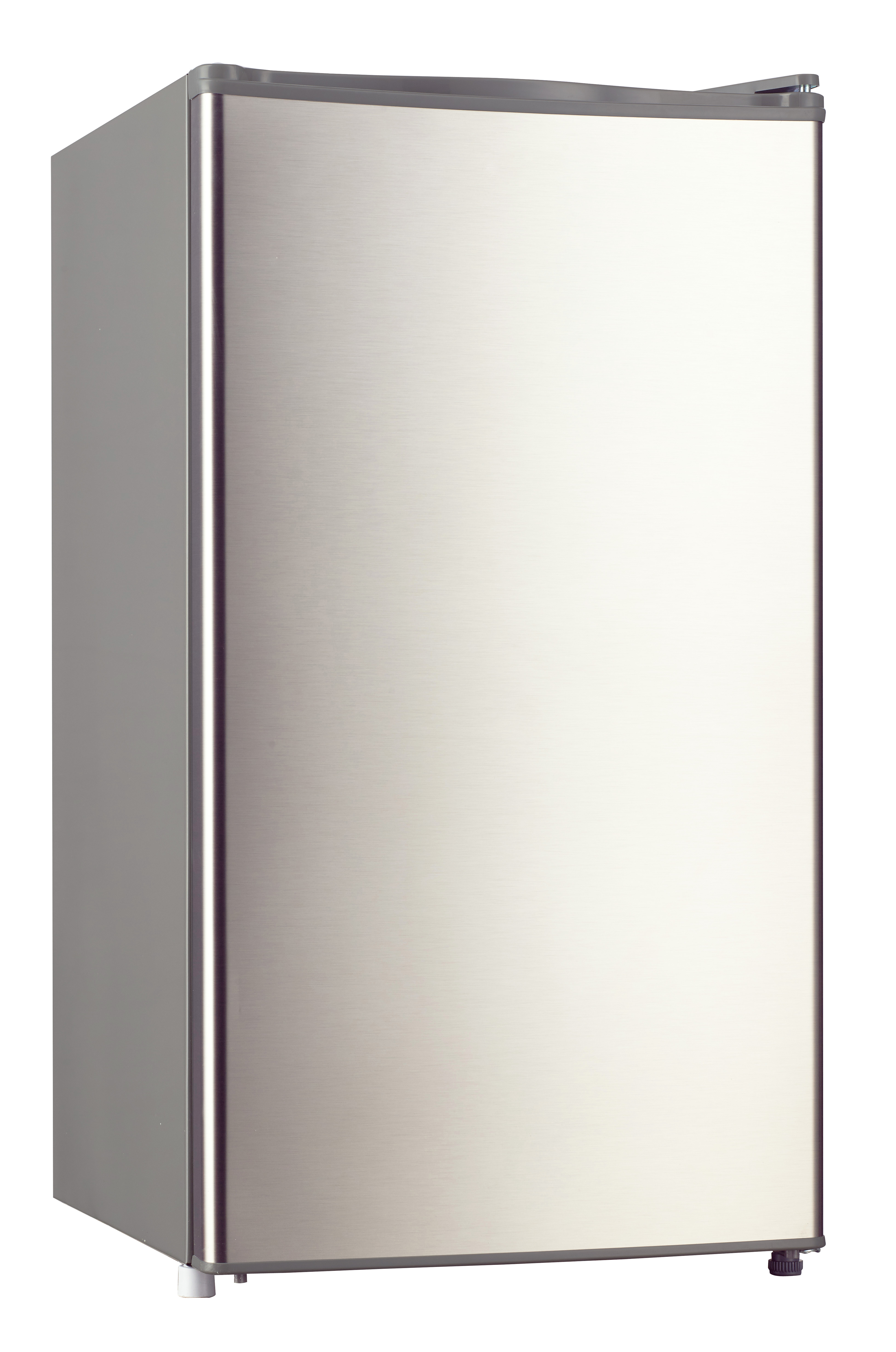 refrigerator black glass mirror door mini
