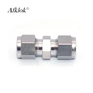 Compression Tube Fitting Comp Union Coupling Assortment Kit 1/8 ", 3/16", 1/4 ", 5/16", 3/8 "& 1/2" 6 Ukuran