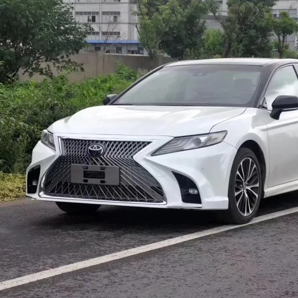 Горячая Распродажа facelift 2018 2019 camry конвертировать в Lx LS600 стиль передний бампер задний бампер боковая юбка pp материал в наличии