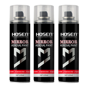 HOSEN Steel Server Good Adhesion Mirror Aerosol <b>Spray</b> Painting with Strong Mirror Effect - Product Image 1