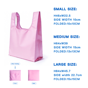 Sacs fourre-tout d'épicerie pliables personnalisés, pochette écologique en nylon ripstop, <span class=keywords><strong>sac</strong></span> à provisions réutilisable en polyester/RPET - Product Image 5
