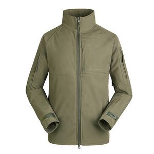 Logo personnalisé Tactique Zip Imperméable Randonnée Camping Respirant Chaud Extérieur Veste Soft Shell pour Hommes - Product Image 5