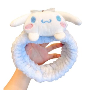 קריקטורה sanrio ילדים רצועת שיער אלמוג פליז עמיד למים סגנון סתיו החורף לשטוף את הפנים איפור המפלגה גודל בתפזורת אישית - Product Image 5